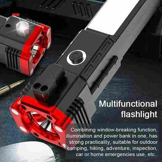 PORTABLE RECHARGEABLE TORCH LED FLASHLIGHT ⭐️⭐️⭐️⭐️⭐️ (14,34,758+ (1.4 Million )Positive Reviews