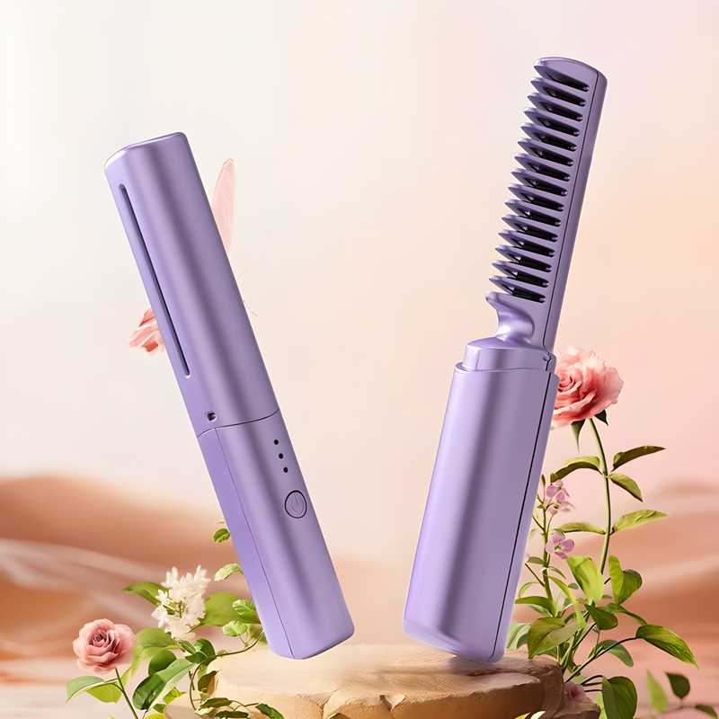 Portable Cordless Hair Straightener (Premium Quality)