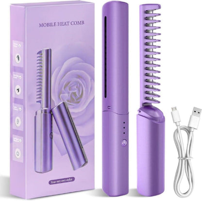 Portable Cordless Hair Straightener (Premium Quality)