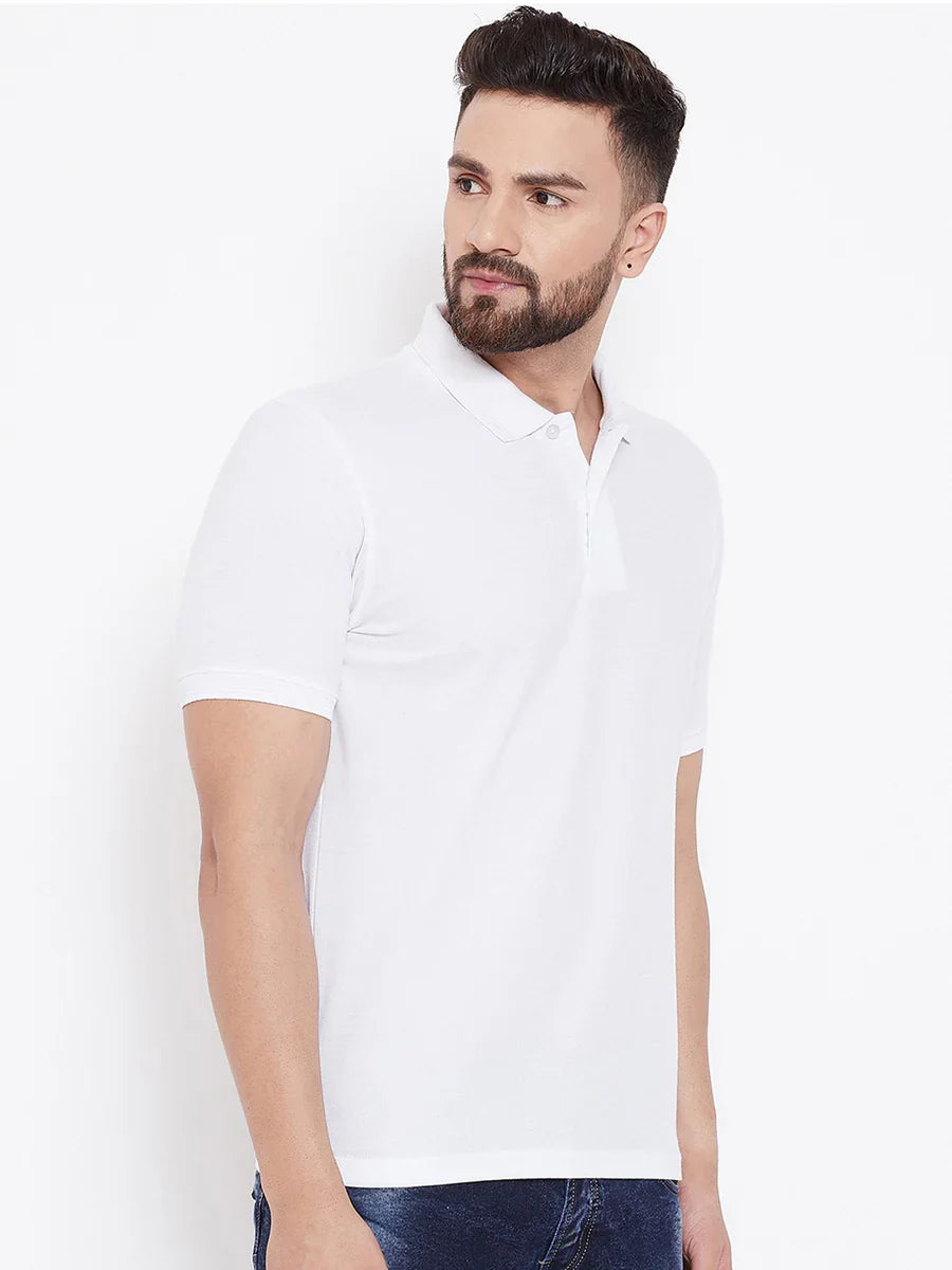 Half Sleeves Mens Polo T-Shirt BUY 2 GET 2 FREE (PACK OF 4)