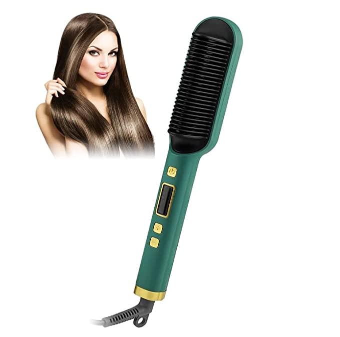 Electric Hair Straightener Comb Brush