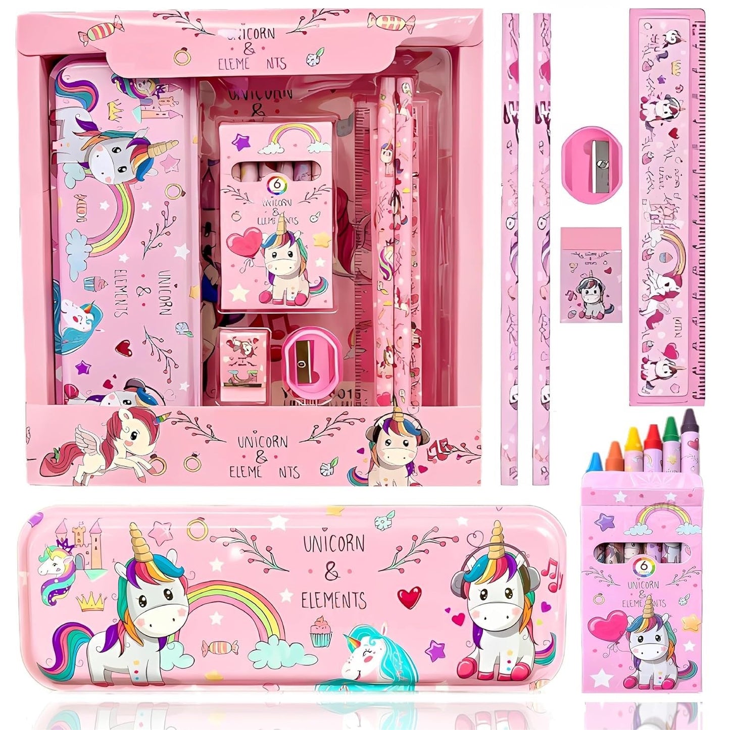 Unicorn Stationary Kit for Kids