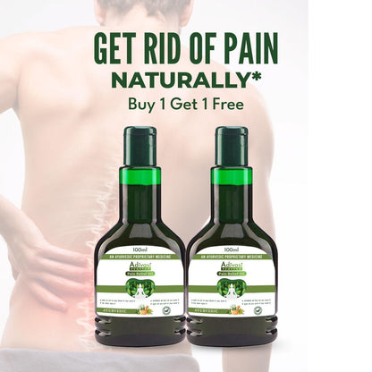 Adivasi Ayurved Pain Relief Oil 100ml(Pack Of 2) ⭐️⭐️⭐️⭐️⭐️ (14,34,758+ (1.4 Million )Positive Reviews