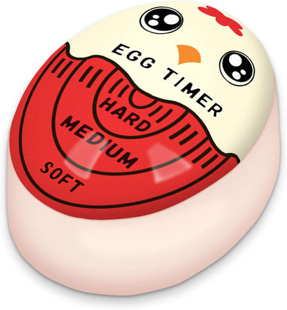 Egg Timer | Soft Hard Boiled Egg Timer That Changes Color When Done | No BPA, Certified